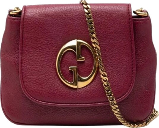 Gucci Vintage Dame Pre owned Rød ONE SIZE, Gucci Vintage Dame Pre owned Rød ONE SIZE,