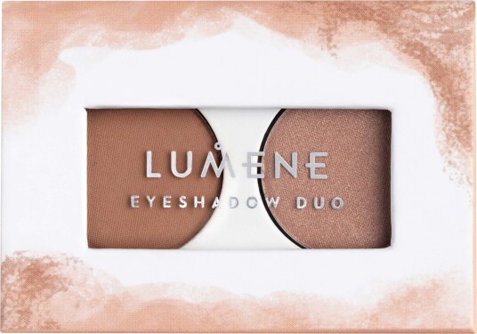 Lumene Bright Eyes Eyeshadow Duo 2 Earthy Nudes Lumene Bright Eyes Eyeshadow Duo 2 Earthy Nudes
