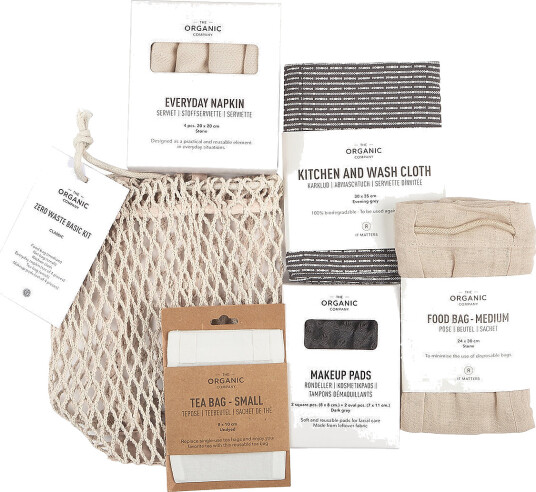 The Organic Company Zero Waste Basic Kit - Multi/patterned - ONE SIZE The Organic Company Zero Waste Basic Kit - Multi/patterned - ONE SIZE