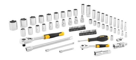 Stanley Stmt82831-1, Stål, 2 Stykker, Sort, Rustfritt Stål, Gult, Sort, Gult, 1/4", 72 Stykker Stanley Stmt82831-1, Stål, 2 Stykker, Sort, Rustfritt Stål, Gult, Sort, Gult, 1/4", 72 Stykker