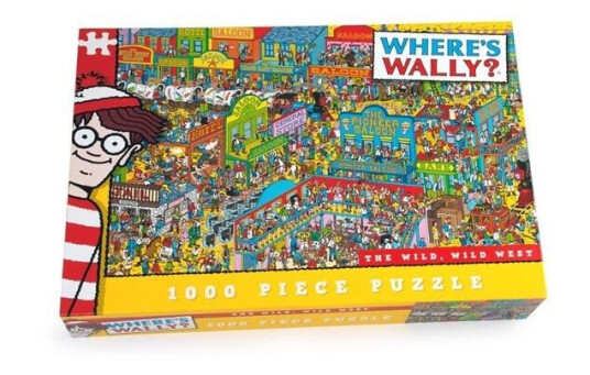 Find Holger/Where"s Wally The Wild Wild West 1000 pcs. Find Holger/Where"s Wally The Wild Wild West 1000 pcs.