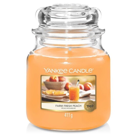 Yankee Candle Classic Medium Farm Fresh Peach