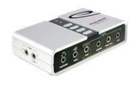 DELTACO DELOCK USB Sound Box 7.1