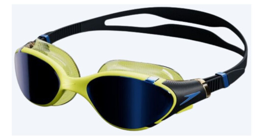 Speedo mosjons svømmebriller   Biofuse 2.0 Mirror   Gul/svart