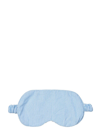 STUDIO FEDER Selma Eyemask - Cotton - Blue - ONE SIZE