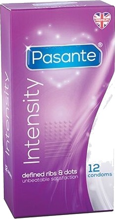 Pasante Intensity: Kondomer, 12 stk Pasante Intensity: Kondomer, 12 stk