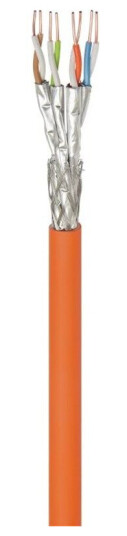 CAT 7A network cable S/FTP (PiMF) orange 250 m CAT 7A network cable S/FTP (PiMF) orange 250 m