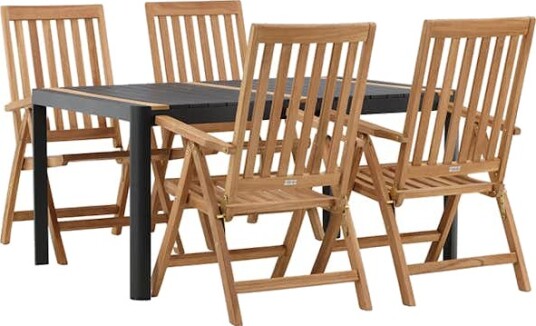 Spisegruppe Venture Home Togo 150x100 cm med 4 Kenya Stoler