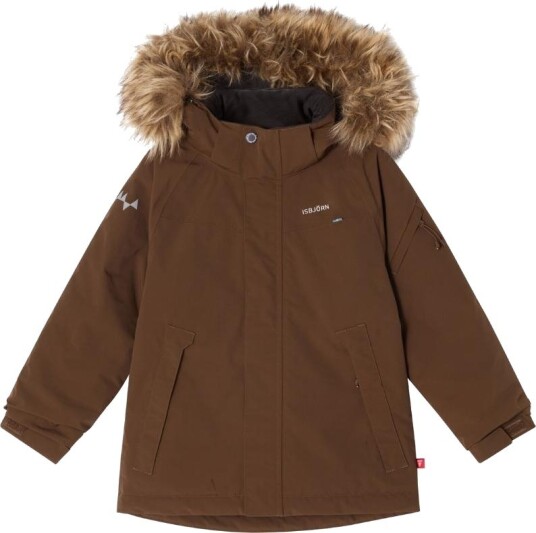 Isbjörn of Sweden Kids" Snowball Winter Jacket Chocolate 110/116