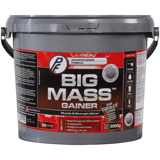 Proteinfabrikken Big Mass Gainer 3000g Sjokolade Proteinfabrikken Big Mass Gainer 3000g Sjokolade