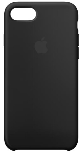 iPhone 8/SE silikondeksel (sort)