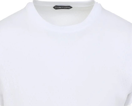 Tom Ford Herre Topper Hvit XL,
