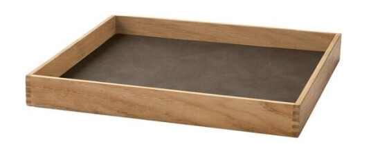LIND DNA Even teak brett 29,4x29,4 cm nupo kaviar
