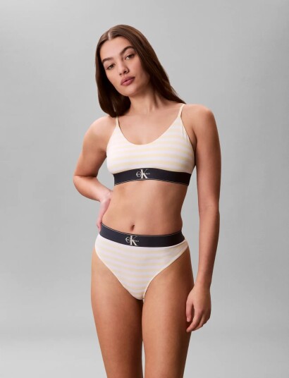 Calvin Klein Thong Yellow M