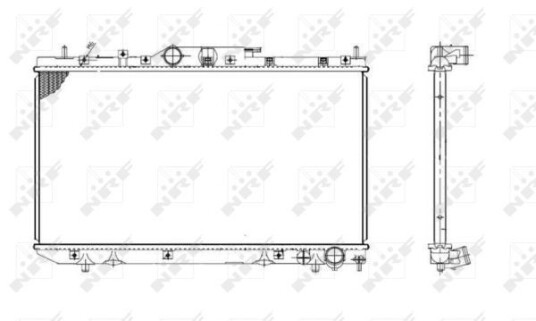 Radiator NRF 53420 Radiator NRF 53420