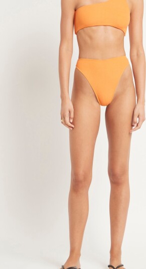 Faithfull The Brand Dylla Bikini Bottoms Orange XS