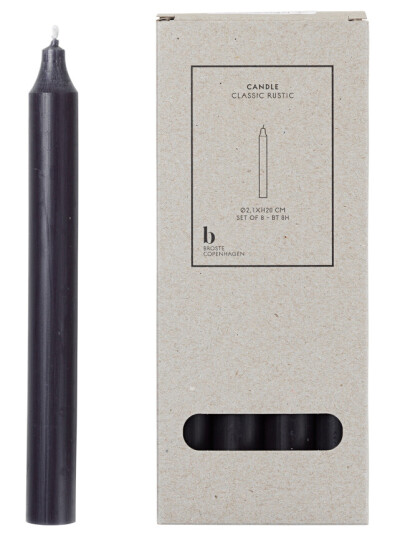 Broste Copenhagen Kronelys Northern-Dusk 20cm 8stk