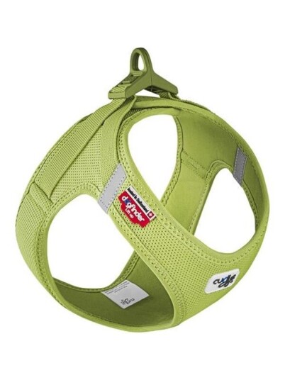 Curli Vest Harness Clasp Air-Mesh - Lime (L)