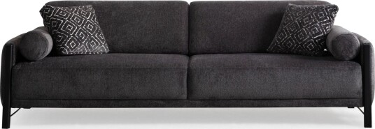 Childress 3 seters sofa Chenille Grå