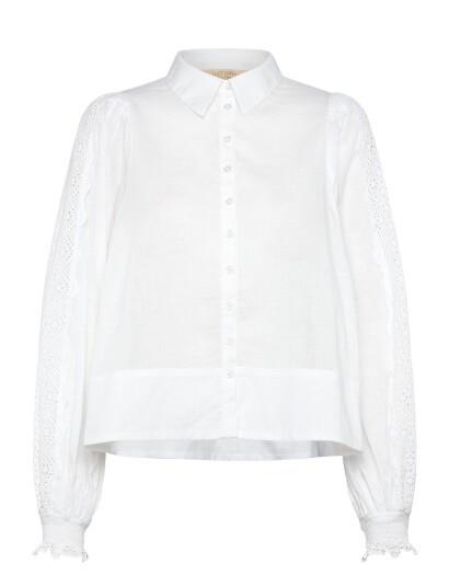by Ti Mo Cotton Slub Shirt White M