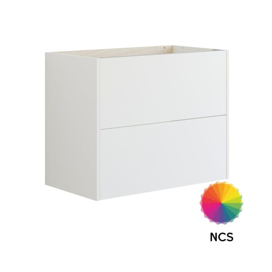 Dansani Inzo Classic Glatt Servantskap 2 Skuff B60 120xh64xd44cm NCS Farge / 80cm