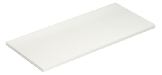Dansani Inzo Benkeplate Hvit Matt / 100cm