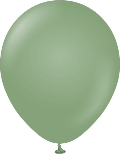 Ballongkungen Ballonger Professional Store Eucalyptus 25-pakning 1188008-25