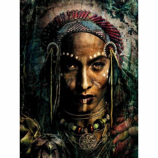 Artwood Veggdekorasjon Indian Portrait 100 x 150 cm Artwood Artwood Veggdekorasjon Indian Portrait 100 x 150 cm Artwood