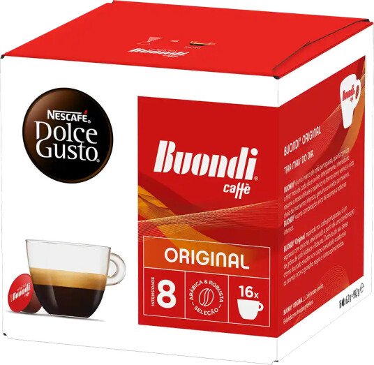 Nescafé | Buondi Original 16 kapsler til Nescafé Dolce Gusto
