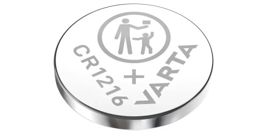 Varta CR1216 Litium Knappebatteri 3V 25 mAh - 1 stk