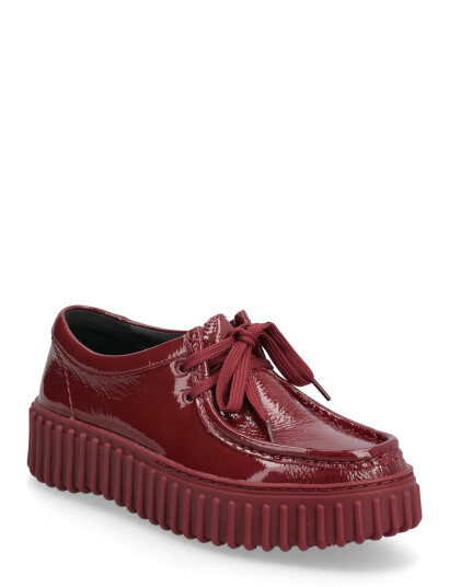Clarks Torhill Bee D Burgundy 37