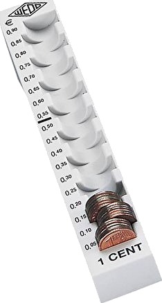 Wedo 1 Cent Myntrom Lys Grå For P/N: 160 790037