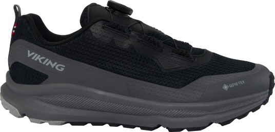 Viking Footwear Mens Motion Low Gore-Tex Boa Black/Charcoal 44" Viking Footwear Mens Motion Low Gore-Tex Boa Black/Charcoal 44"