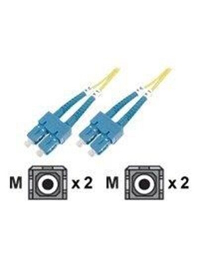 DIGITUS patch cable 2 m yellow Gul 2 meter