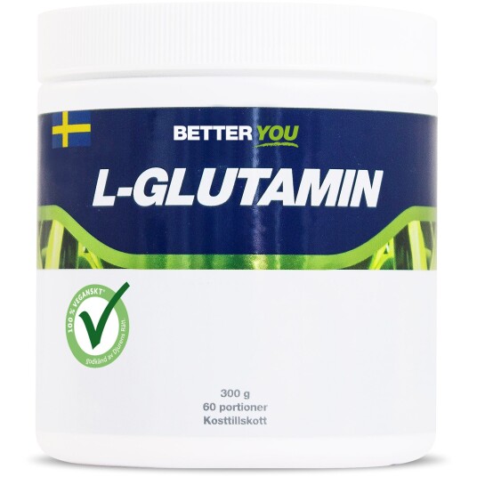 Better You Naturligt L-Glutamin Naturell 300 g Better You Naturligt L-Glutamin Naturell 300 g