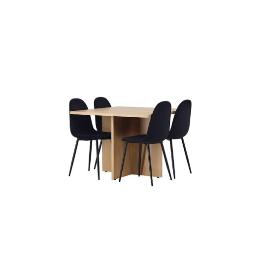 Venture Home Spisegruppe Venture Home Leo med 4 Polar Stoler GR23576