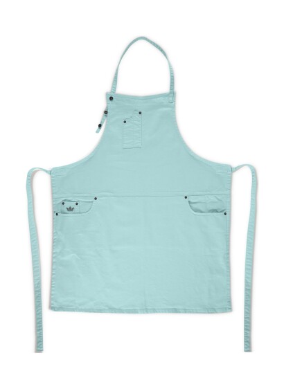 Dutchdeluxes 5-Pocket Serie Apron - Blue - L66CM