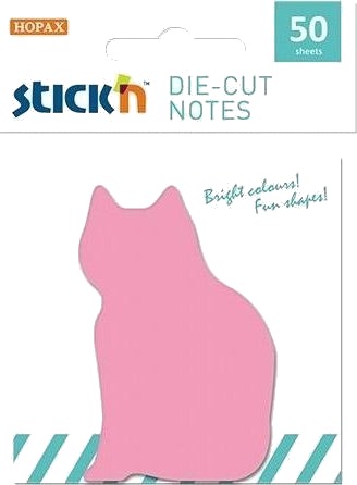 Stickn Selvklebende Notatbok Kat