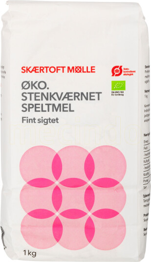 Skærtoft Mølle Speltmel Fint Siktet Ø - 1 Kg Skærtoft Mølle Speltmel Fint Siktet Ø - 1 Kg