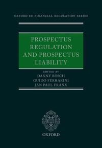 Busch Danny Prospectus Regulation and Prospectus Liability