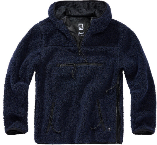 Brandit Teddyfleece Worker Genser XXL Blå Brandit Teddyfleece Worker Genser XXL Blå