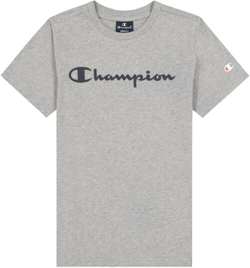 Champion Crewneck T-Shirt Em/New Oxford Grey Melange S