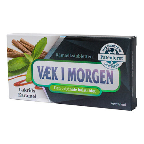 Væk I Morgen Vekk I Morgen Lakris & Karamell 20 Tabletter