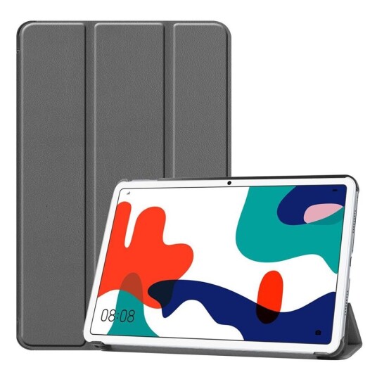 INCOVER Huawei MatePad 10.4 Skinndeksel V2 Tri-Fold - Grå