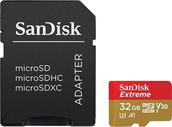 SanDisk Extreme MicroSD 32GB SanDisk Extreme MicroSD 32GB