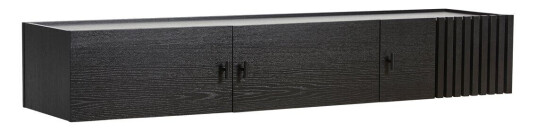 Woud Array sidebord veggmontert, 150 cm Svartmalt eik Woud Array sidebord veggmontert, 150 cm Svartmalt eik