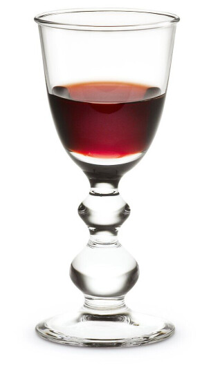 Holmegaard Charlotte Amalie dessertvinglass 8 cl
