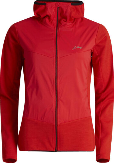Lundhags Women's Padje Merino Block Hoodie XS , Lively Red Lundhags Women's Padje Merino Block Hoodie XS , Lively Red