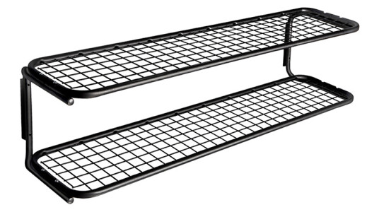 Essem Design Classic 650 skohylle sort/sort, 2 niv?er, 100 cm