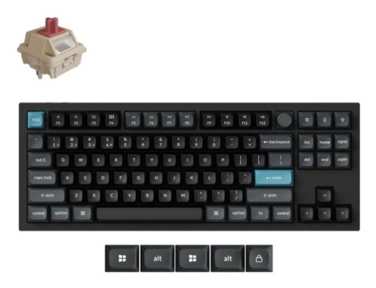 Keychron Q3 Ultra Q3U M1 Svart